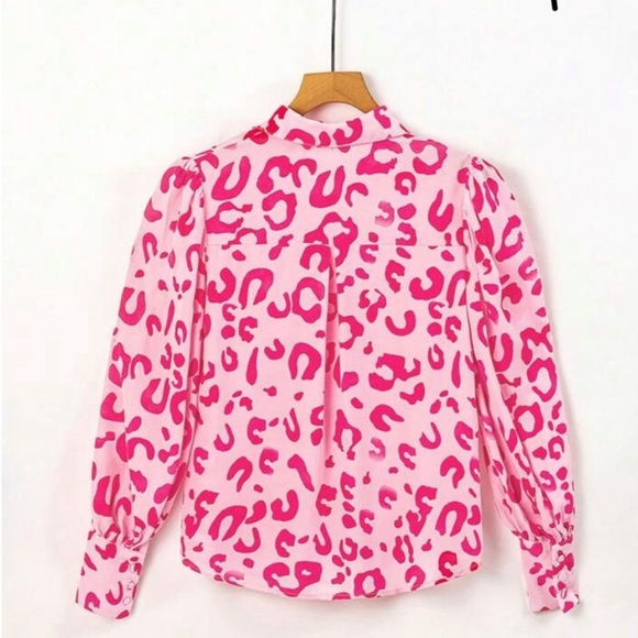 💕Acelitt Allover Print Button Front Shirt - Picture 7 of 7